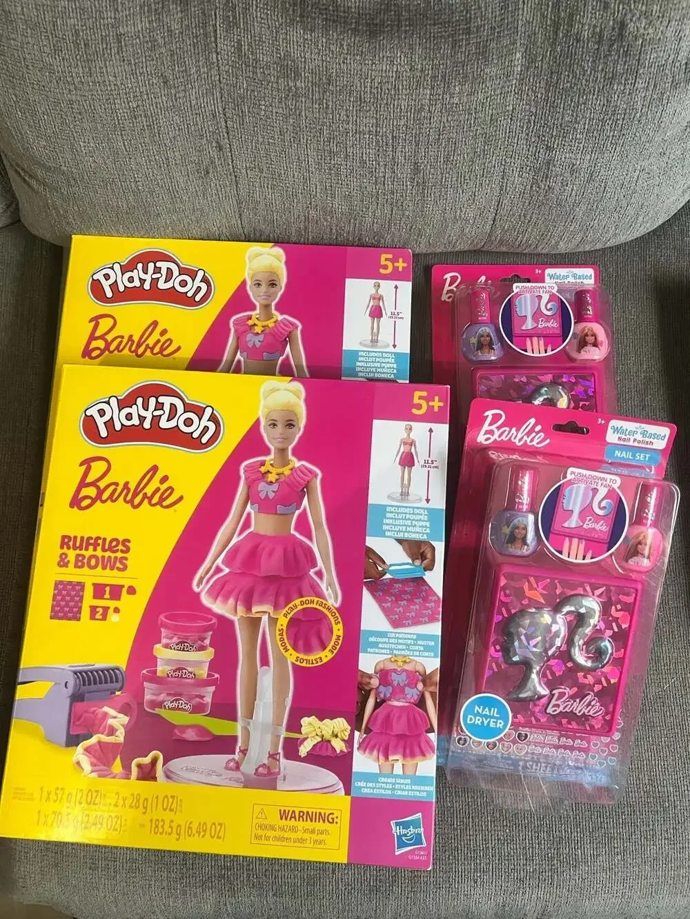 Play-Doh Barbie Ruffles & Bows Designer Doll Set